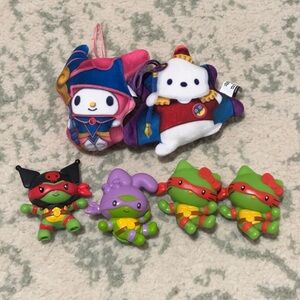 Sanrio Hello Kitty, TMNT, Yugioh McDonald’s Happy Meal Toy Bundle